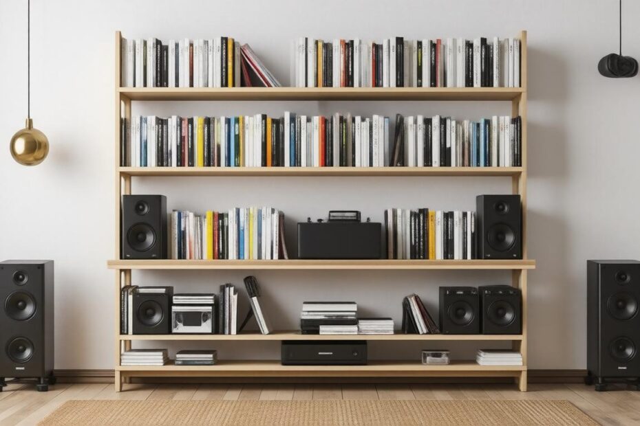 Top 10 Bookcases with Bluetooth Speakers for Music Lovers