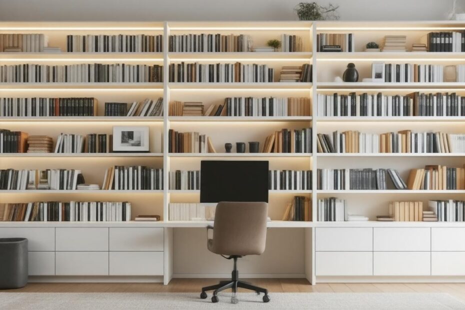 Top 10 Bookcases with LED Lights for a Stylish Home Office