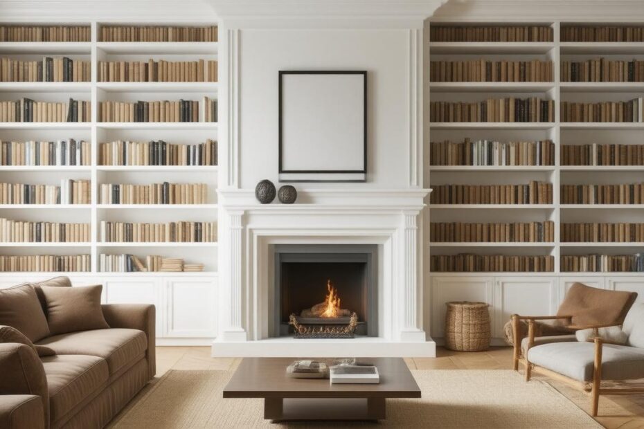 Top 10 Stylish Bookcases with Fireplaces for Cozy Living Spaces