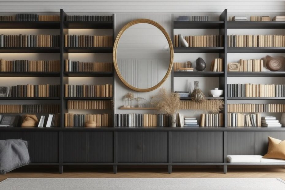 Top 10 Stylish Bookcases with Mirrors to Elevate Your Space