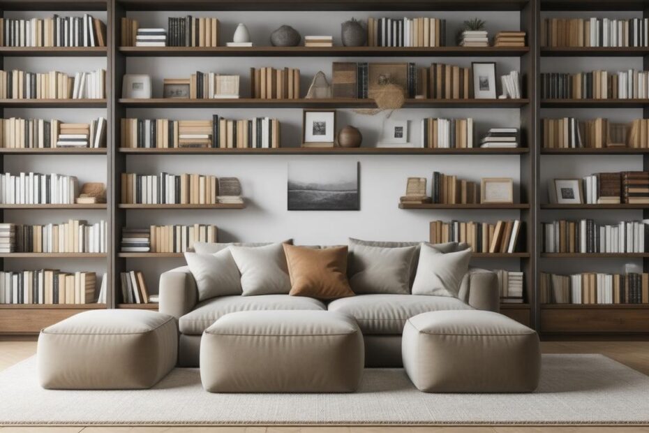 Top 10 Stylish Bookcases with Ottomans for Space-Saving Elegance