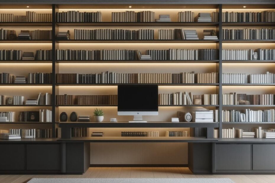 Top 10 Bookcases with Backlight Control for a Stylish Home Office