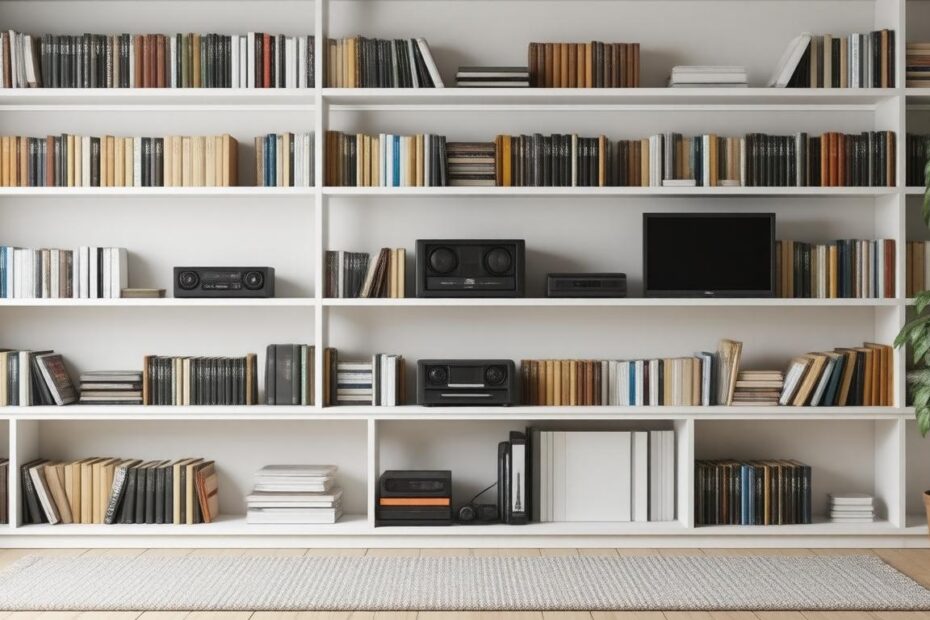 Top 10 Bookcases with Built-in Radios for Stylish Storage and Entertainment