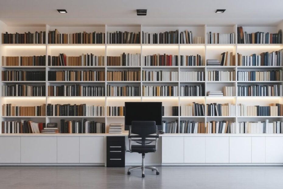 Top 10 Bookcases with Garage Lighting for a Stylish Workspace