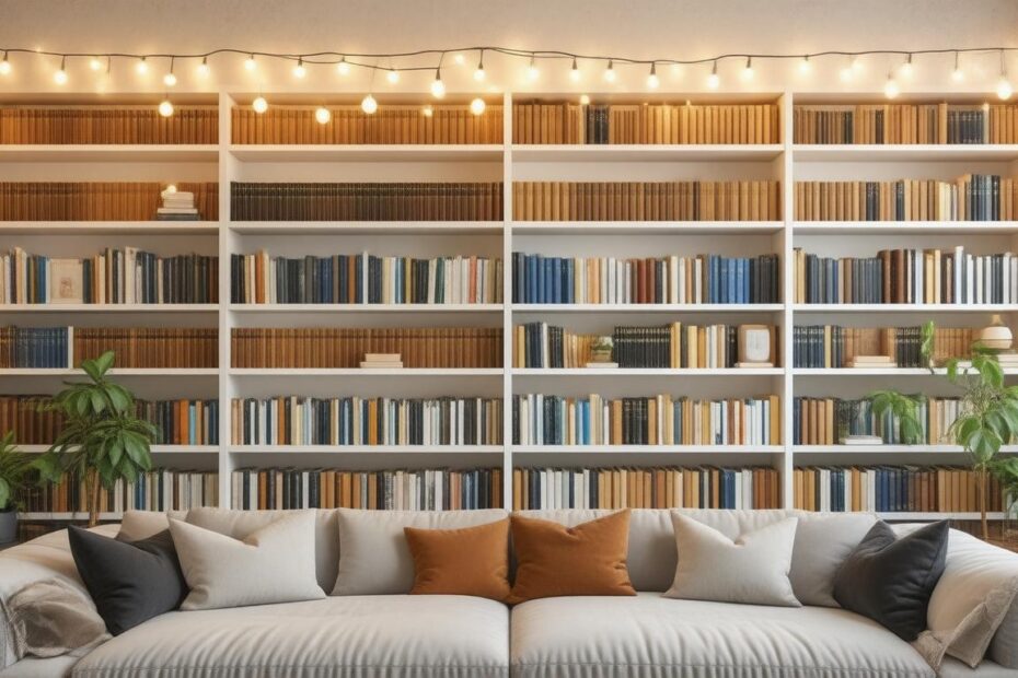 Top 10 Bookcases with String Lights for a Cozy Home Decor