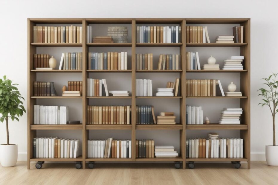 Top 10 Bookcases with Swivel Casters for Easy Mobility