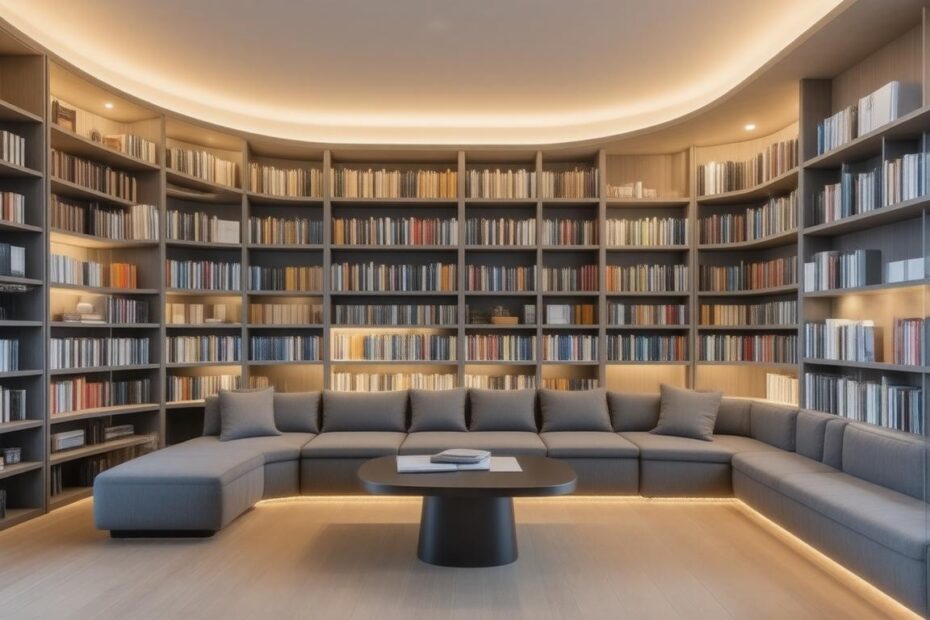 Top 10 Innovative Bookcases with Deep Learning Lighting for Modern Homes