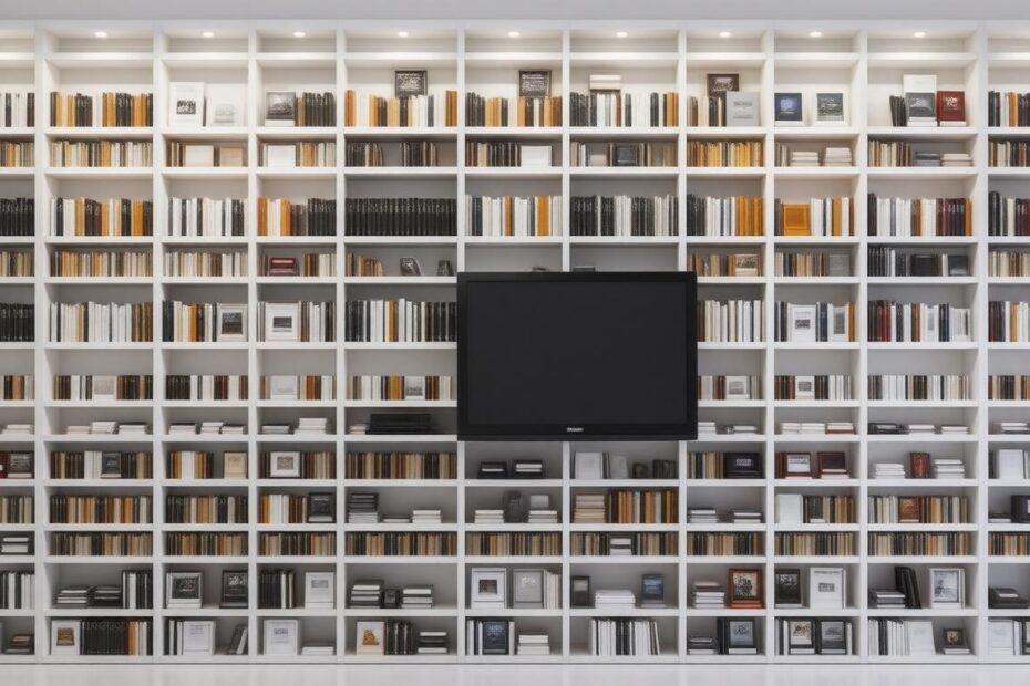 Top 10 Innovative Bookcases with E-Ink Displays for Modern Readers