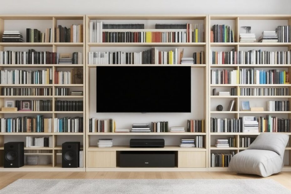 Top 10 Stylish Bookcases with Built-In Subwoofers for Every Home