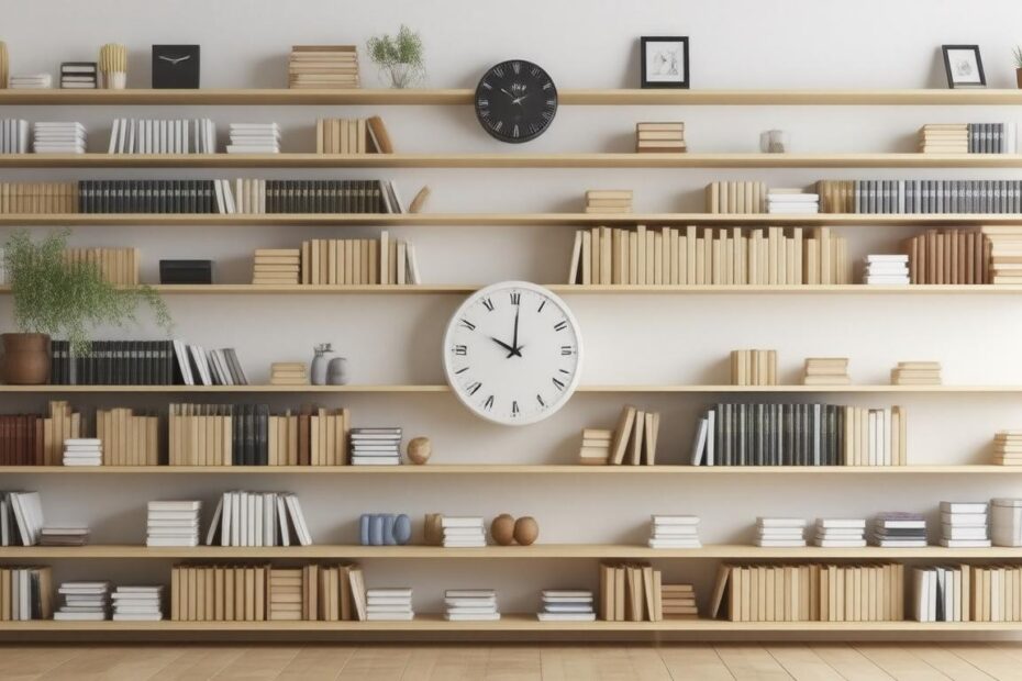 Top 10 Stylish Bookcases with Integrated Analog Clocks