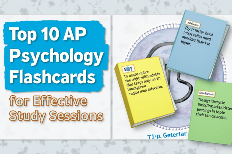 Top 10 AP Psychology Flashcards for Effective Study Sessions