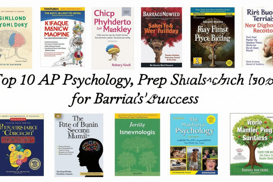 Top 10 AP Psychology Prep Books for Barron's Success