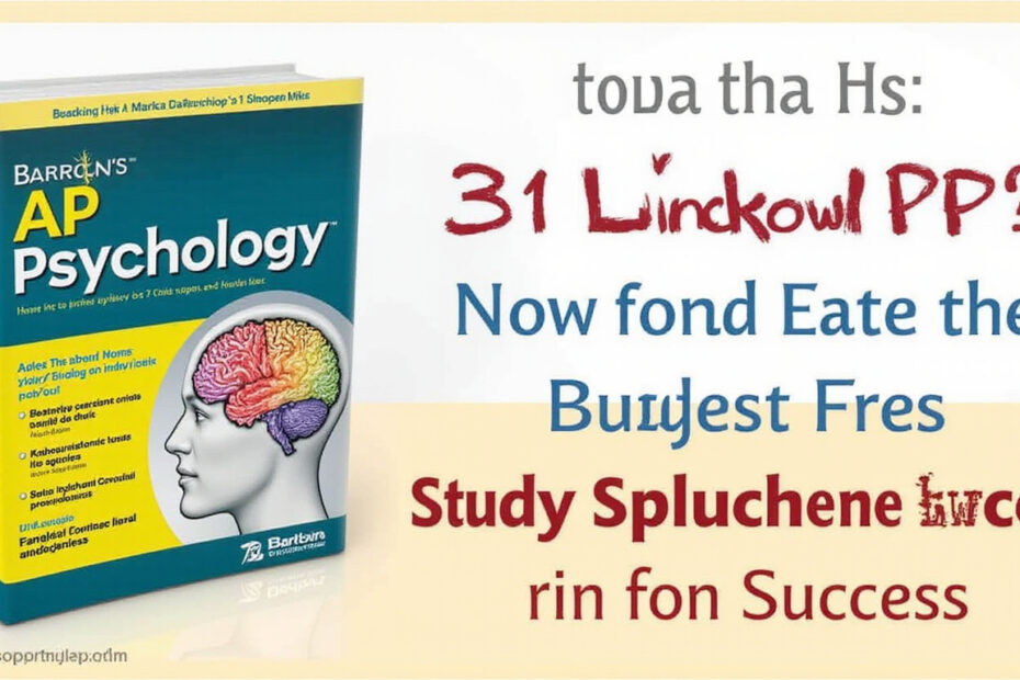 Top 10 Barron's AP Psychology Study Resources for Success