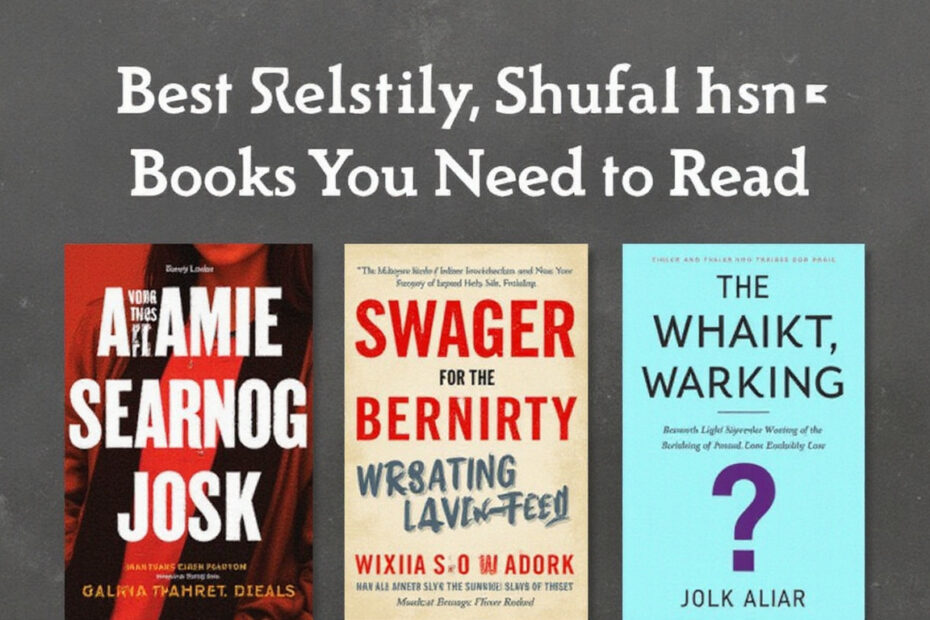Top 10 Best-Selling Self-Help Books You Need to Read