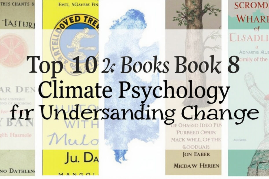 Top 10 Books on Climate Psychology for Understanding Change