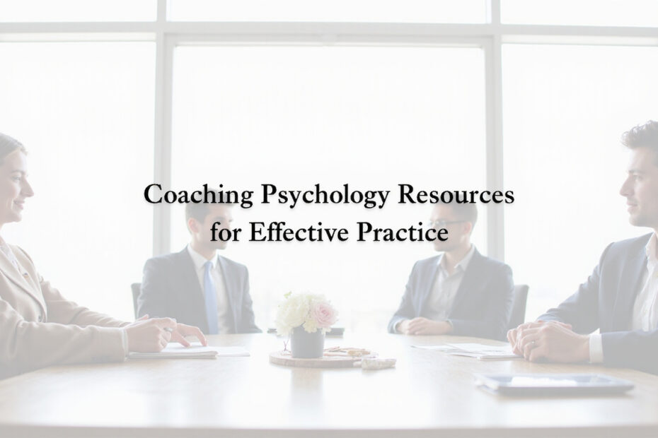 Top 10 Coaching Psychology Resources for Effective Practice