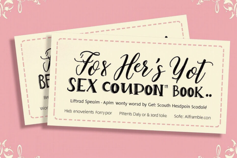 Top 10 Creative Sex Coupon Books for Her to Spice Up Your Relationship