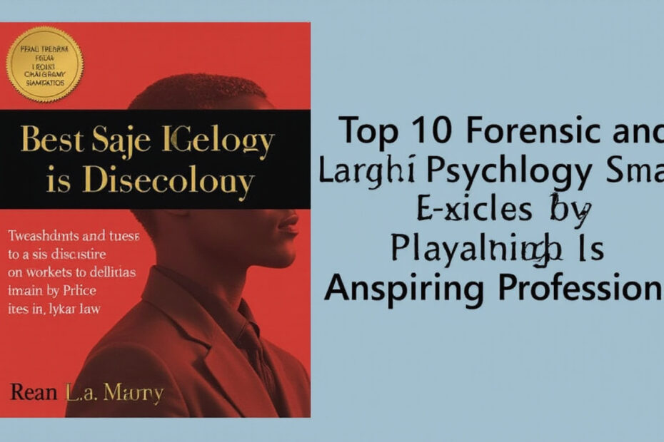 Top 10 Forensic and Legal Psychology Books for Aspiring Professionals