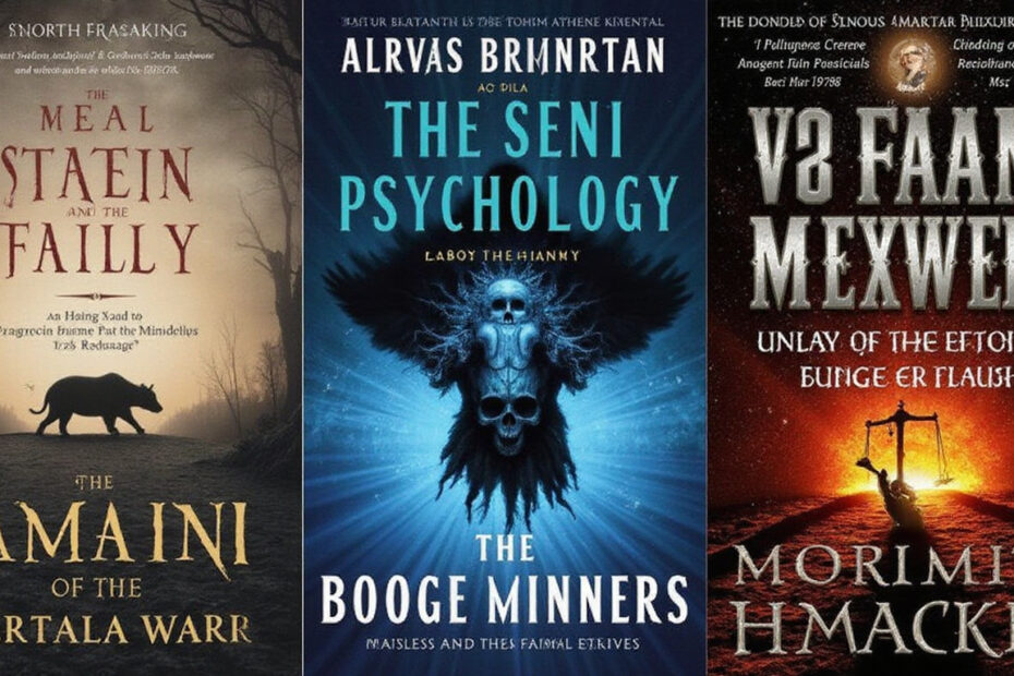 Top 10 Ominous Psychology Books That Explore Dark Mindsets