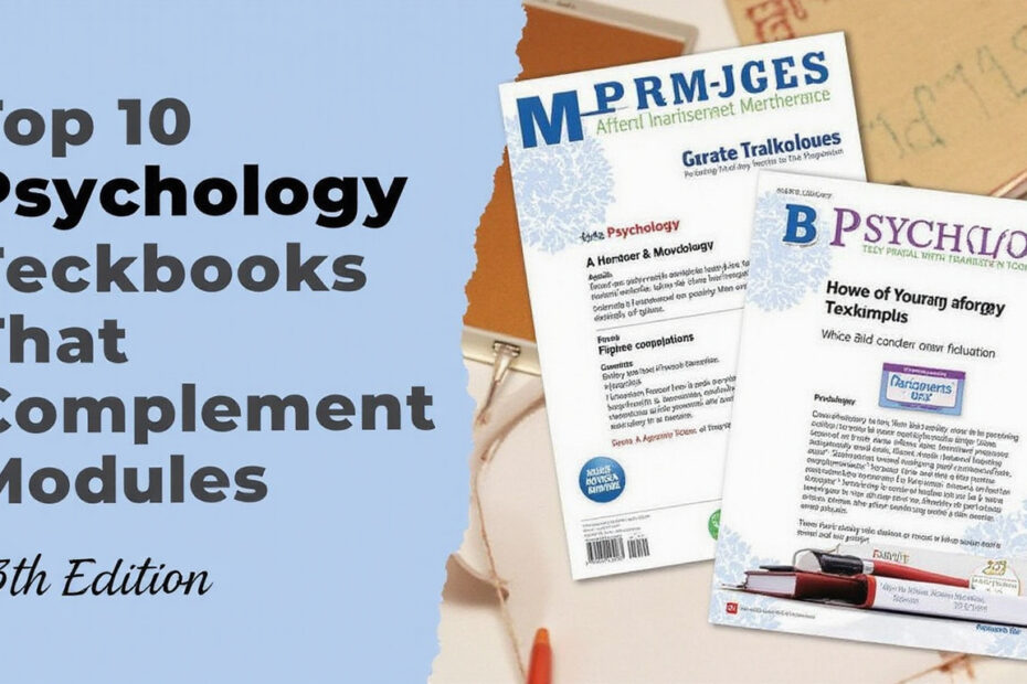 Top 10 Psychology Textbooks That Complement Modules 13th Edition
