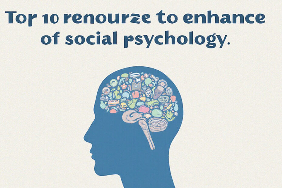 Top 10 Resources to Enhance Your Understanding of Social Psychology