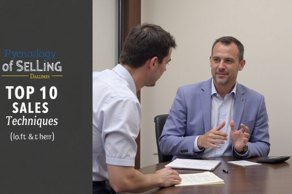 Top 10 Sales Techniques Inspired by Brian Tracy's Psychology of Selling